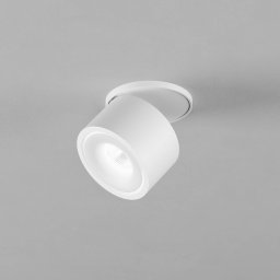 Egger Licht EGG DLS Recessed spotlight DL Clippo S EP, white/white, DTW Ø 7.5 cm
