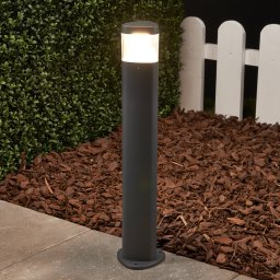 Lucande Milou – LED pedestal light made of aluminium