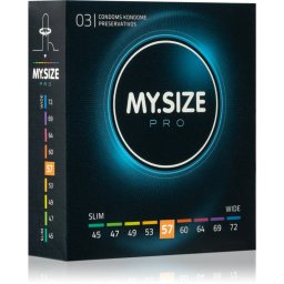 MY.SIZE 57 mm Pro condoms 3 pc