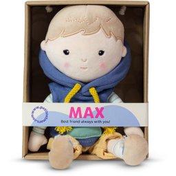Petite&Mars Cuddly Toy Max Doll 35 cm