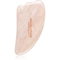 Revolution Skincare Gua Sha Rose Quartz Massage Tool for the face 1 pc