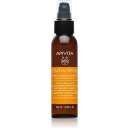 Apivita Keratin Repair Nourish Repair Hair Oil Hair Oil for dry and damaged hair 100 ml