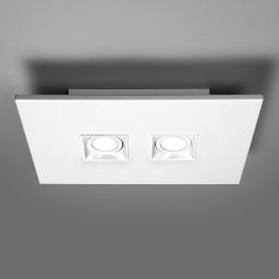 Milan Iluminación Milan Polifemo ceiling light, two-bulb white