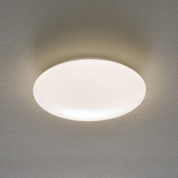 Ledino Porz LED ceiling light IP44 HF sensor, white