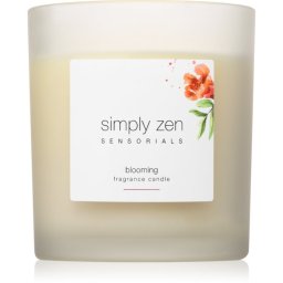 Simply Zen Sensorials Blooming Fragrance Candle scented candle 120 g