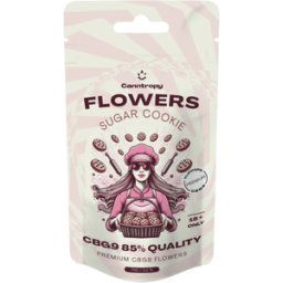 Canntropy Cbg9 Flower Sugar Cookie, Cbg9 85% Quality, 1 G - 100 G 1 Gram