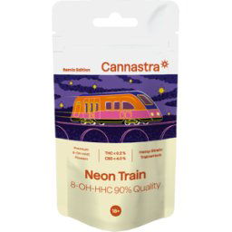 Cannastra 8-Oh-Hhc Flower Neon Train 90 % Quality, 1 G - 100 G 1 Gram