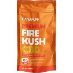 Canapuff Hemp Flower Fire Kush, 13 %, 1 G - 10 G 3 Grams