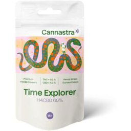 Cannastra H4 Flower Time Explorer (Durban Poison) 60%, 1 G - 100 G 3 Grams