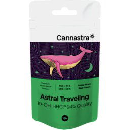 Cannastra 10-Oh-Hhcp Flower Astral Traveling 94 % Quality, 1 G - 100 G 1 Gram