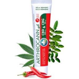 Annabis Arthrocann Warming Hemp Gel With And Cbg, 75 Ml