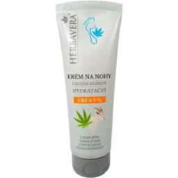 Herbavera Moisturising Foot Cream With Goat'S Milk, 120 Ml