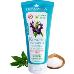 Herbavera Hemp Dog Fat With Camphor And Herbs, 200 Ml