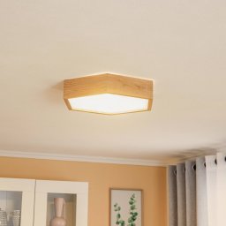Envostar Hagen ceiling light, oak