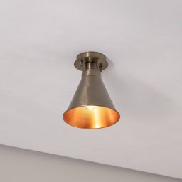 Opviq Berceste N-679 ceiling light, antique copper, metal, Ø 20 cm