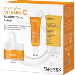 FlosLek Laboratorium Go For Glow Vitamin C Gift Set with revitalising effect