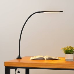 Lindby LED clip-on lamp Nilay, height 70 cm, CCT, home office