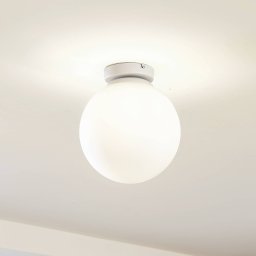 Lindby Meriala ceiling light white lampshade Ø25cm