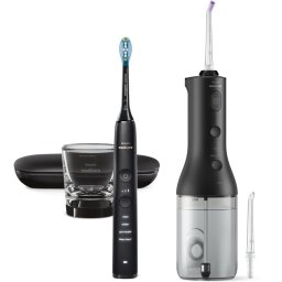 Philips Sonicare HX3886/43 Dental Care Set Black