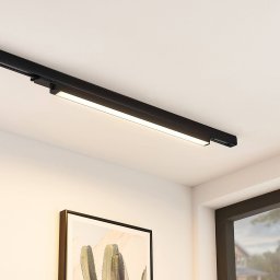 Arcchio Harlow LED track light, black, 69 cm, 3,000 K