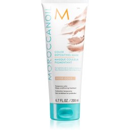Moroccanoil Color Depositing Gentle Nourishing Mask without Permanent Color Pigments Rose Gold 200 ml