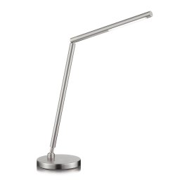 Knapstein Dina-T LED table lamp matt nickel, gesture control