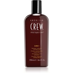 American Crew Hair & Body 3-IN-1 Shampoo, Conditioner and Shower Gel 3 in 1 M 250 ml