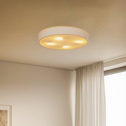 Envostar Kerio ceiling lamp, Ø 57.5 cm, white