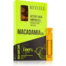 Revuele Macadamia Oil Active Hair Ampoules Ampule for colour-treated hair 8x5 ml