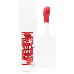 Rude Cosmetics Lip Oil Massage Lip Oil with moisturising effect shade Chillaxin’ Cherry 4 ml