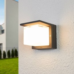 BEGA 33327K3 LED outdoor wall light graphite 3000K