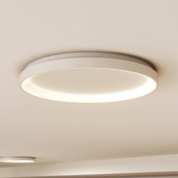Arcchio LED ceiling light Vivy, Ø 58 cm, white, metal