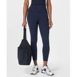 Sweaty Betty All Day 7/8 Leggings Navy Blue womens