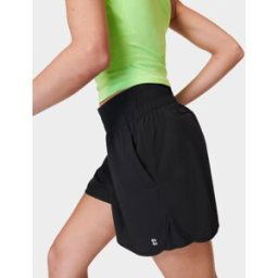 Sweaty Betty Relay Shell Shorts Black womens