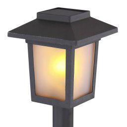 Globo LED ground spike light 33577-3, black, plastic, 3 pcs