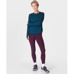 Sweaty Betty Power Gym Leggings Midnight Cherry Purple womens