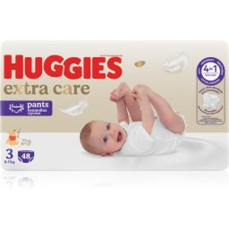 Huggies Extra Care Pants Size 3 disposable nappy pants 6 - 11 kg 48 pc