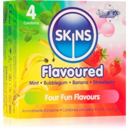 Skins Flavours condoms 4 pc