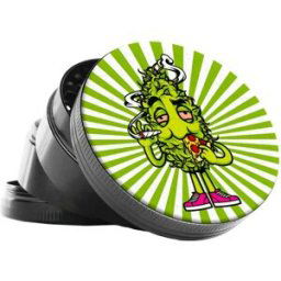 Best Buds Metal Grinder Pizza 4 Parts – 50 Mm
