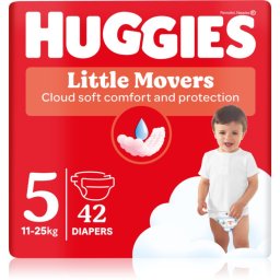 Huggies Little Movers Ultra Comfort disposable nappies Jumbo 11-25 kg 42 pc