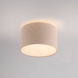 JUST LIGHT. GmbH JUST LIGHT. Green Duro ceiling light, textile, beige