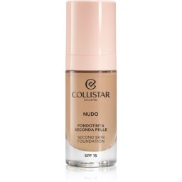 Collistar NUDO Second Skin Foundation SPF 15 Radiance Moisturising Makeup with smoothing effect shade 3R Naturale Rosato 30 ml