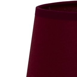 Duolla Classic S lampshade, burgundy red