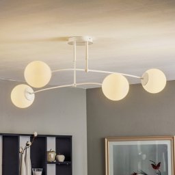 EMIBIG LIGHTING Pregos 4 ceiling light, 4-bulb, white