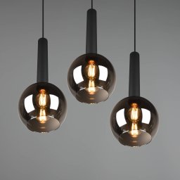 Trio Lighting Clayton pendant light, 3-bulb