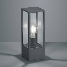 Trio Lighting Garonne pillar lamp in anthracite