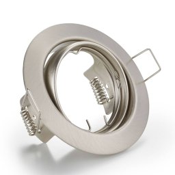 Trio Lighting Round Jura recessed light in matt nickel