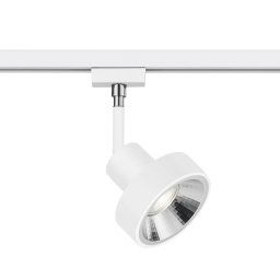 Trio Lighting DUOline 780701 track spotlight, Ø 11 cm, white, 2-phase, GU10