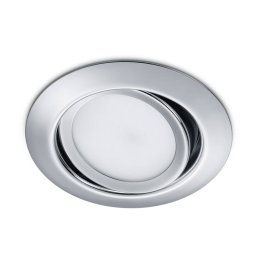Trio Lighting Rila round LED recessed spotlight, chrome