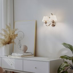 ONLI Wall light Karen 2-bulb bronze